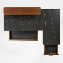 Eureka Ergonomic Ark Pro L-Shaped Standing Desk Top View