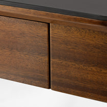 Eureka Ergonomic Ark Pro L-Shaped Standing Desk with Grain-Matched Wood Drawers