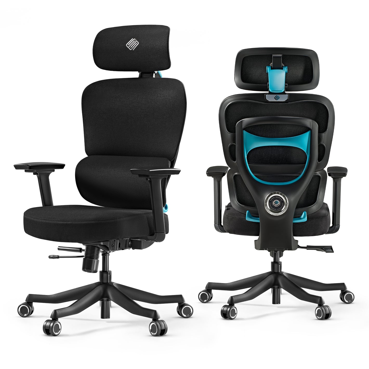 Eureka_Ergonomic_Axion_Ergonomic_Gaming_Racing_Chair_w_Lumbar_Support_and_spring_cushion_Blue_Fabric