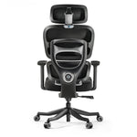 Eureka Ergonomic Axion The Best Ergonomic Gaming Racing Chair w Lumbar Support and spring cushion, fabric,grey
