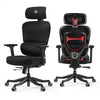 Axion, Ergonomic Hybrid Chair - Red