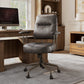 Eureka Ergonomic Becky, Faux Suede Fabric Home Office Chair Gray