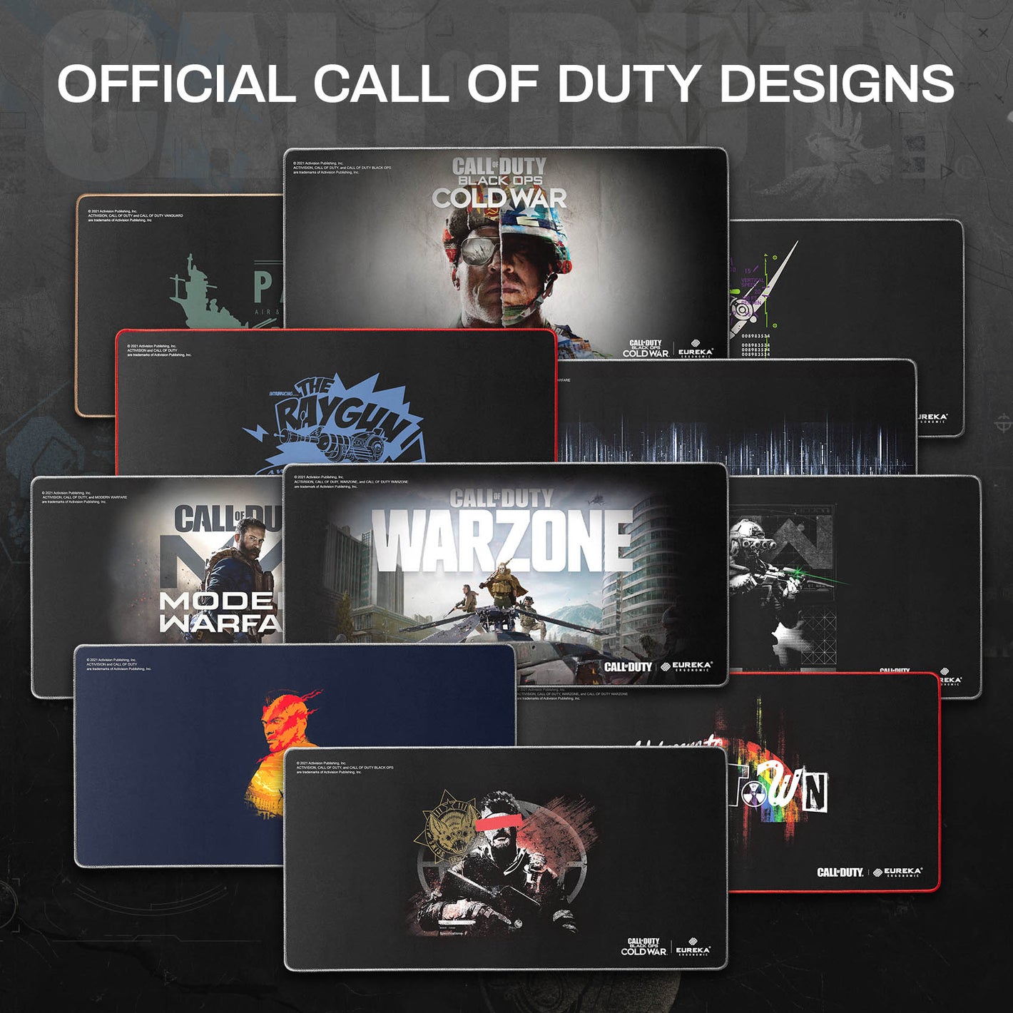 Eureka Ergonomic Call of Duty® Official Co-branded Mouse Pad