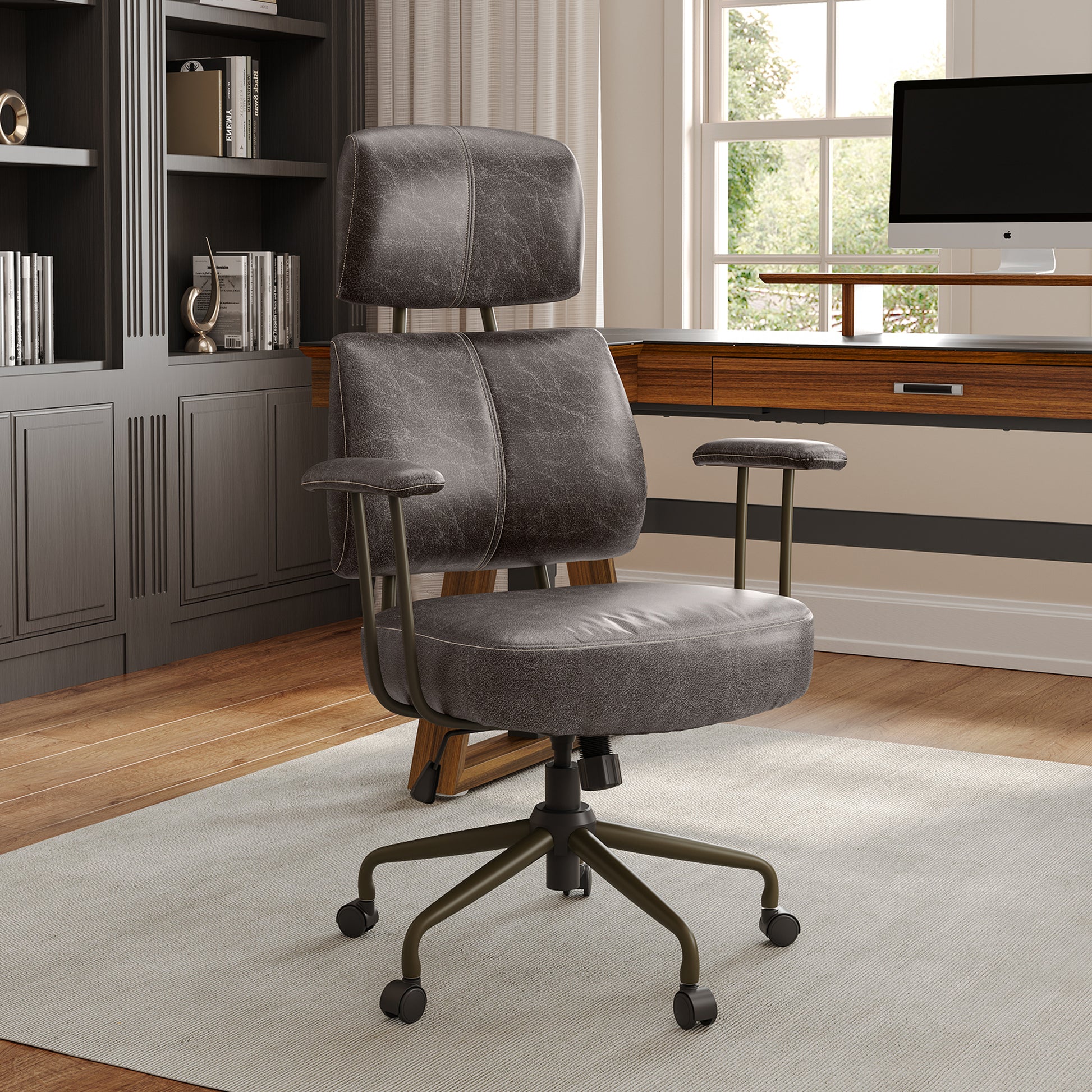 Eureka Ergonomic Cameron, Gray Office Chair