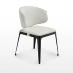 Eureka Ergonomic Chateau, Dining Side Chairs Set of 2, Off-White