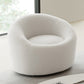 Eureka Ergonomic Elison Upholstered Accent Chair, White