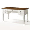 Farmhouse Writing Desk (55"x27") - Chestnut Walnut