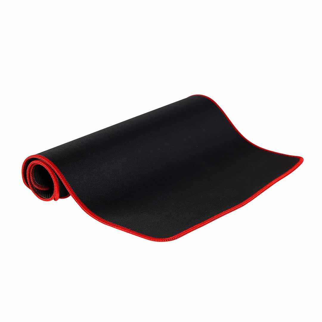 Eureka Ergonomic Gaming Mouse Pad, Black & Red