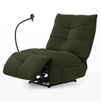 Green Linx Power Glider Recliner With Techno 3D Fabric, Ergonomic Design and Phone Holder, Perfect for Modern Living.
