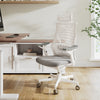 OC32, Tree-shaped Soft Rubber Office Chair - White