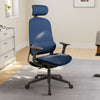Skylar, Modern Mesh Office Chair - Blue