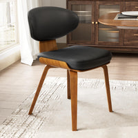 Belmar Leather Dining End Chairs, set of 2