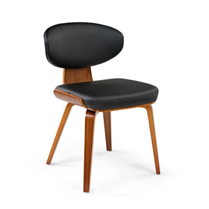 Eureka Ergonomic Mid-century & Wood Mixed Dining Chairs Set of 2 With Wood Legs  Product Showcase