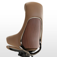 Serene Ella, Genuine Leather Executive Office Chair