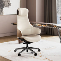Serene Ella, Genuine Leather Executive Office Chair