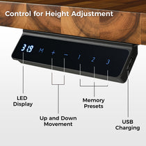 Eureka Ergonomic Controller with USB for Height Adjustment