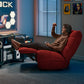 Eureka Ergonomic Power Glider Recliner Gaming Time,Red