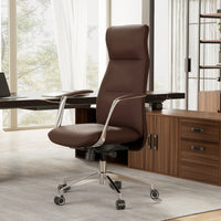 Royal - Slim, Silicone Leather Executive Office Chair