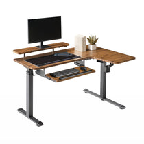 Eureka Ergonomic Solid Wood L-Shaped Standing Desk, perfect for any workspace