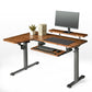 Eureka Ergonomic Solid Wood L-Shaped Standing Desk, perfect for any workspace