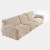Vero Power Sleeper Sofa in Light Beige, Modular Design, Perfect for Modern Living Spaces, Breathable Fabric.