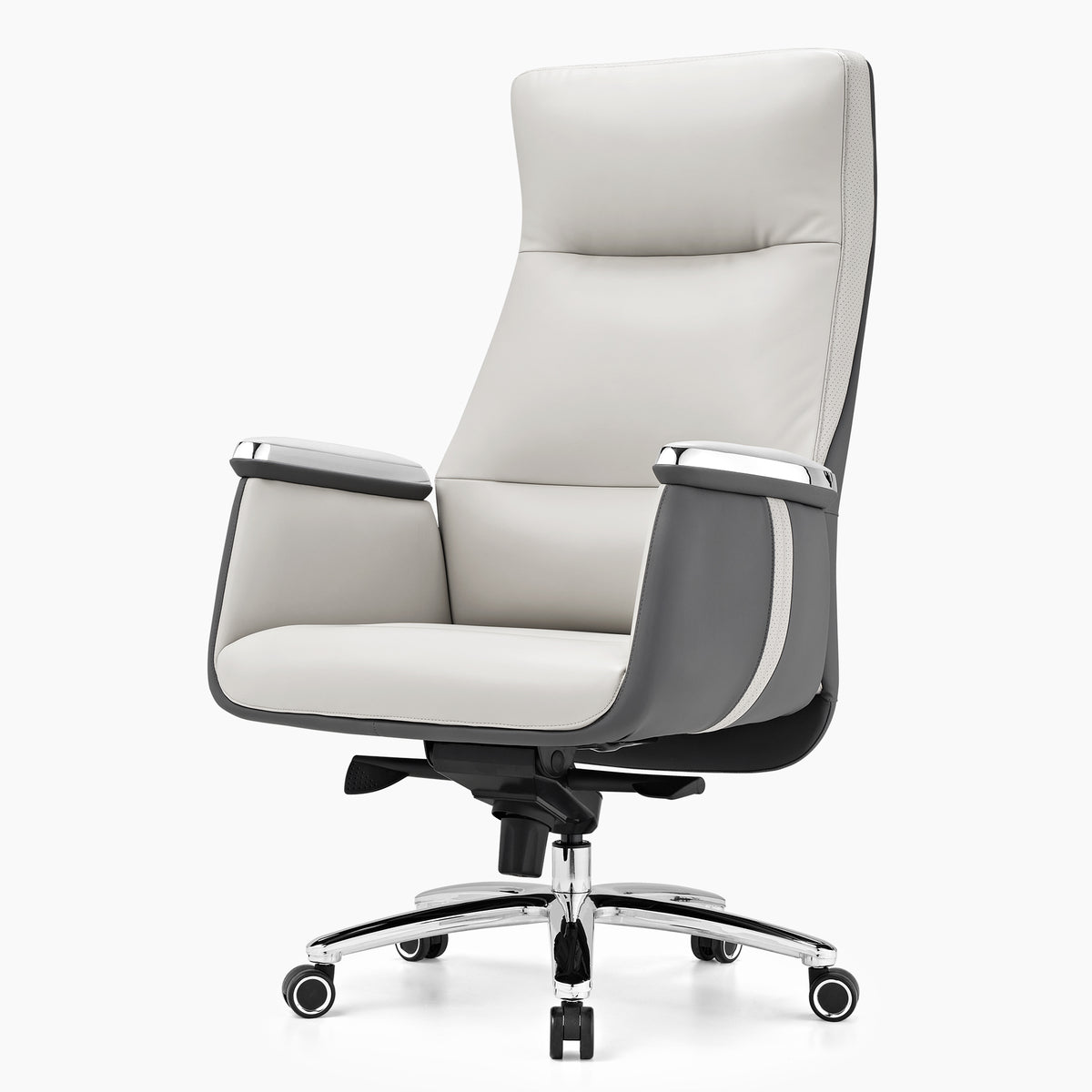 Eureka Ergonomic comfy leather executive office chair with high back