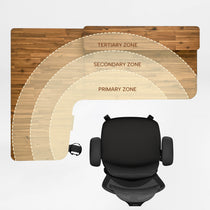 Eureka_Ergonomic  Large desk surface provides ample workspace