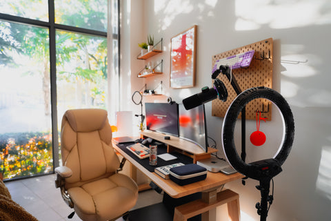 Galene, Faux Leather Office Chair