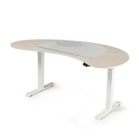 70x39 Cashew Shape Standing Desk