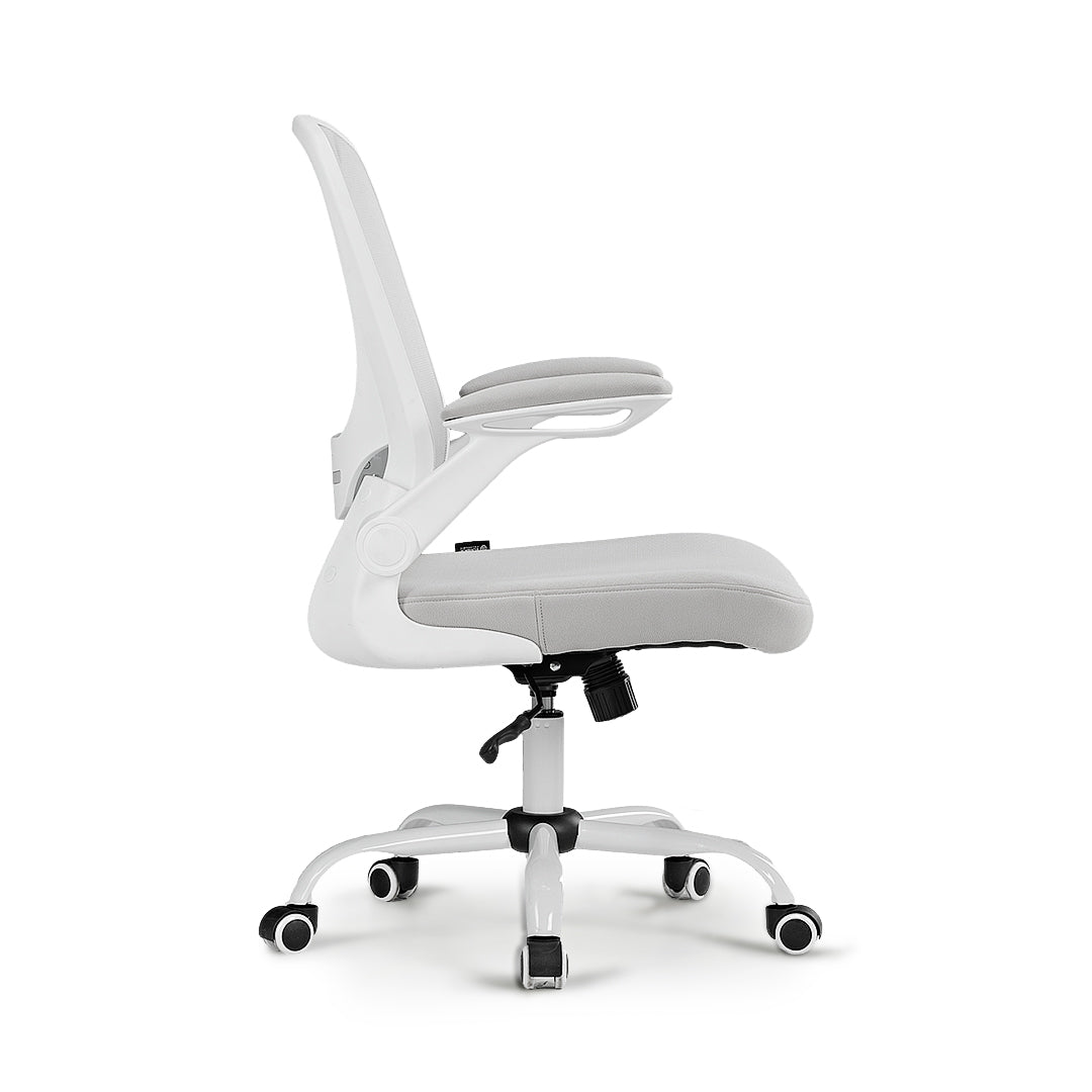 White and gray office chair hot sale