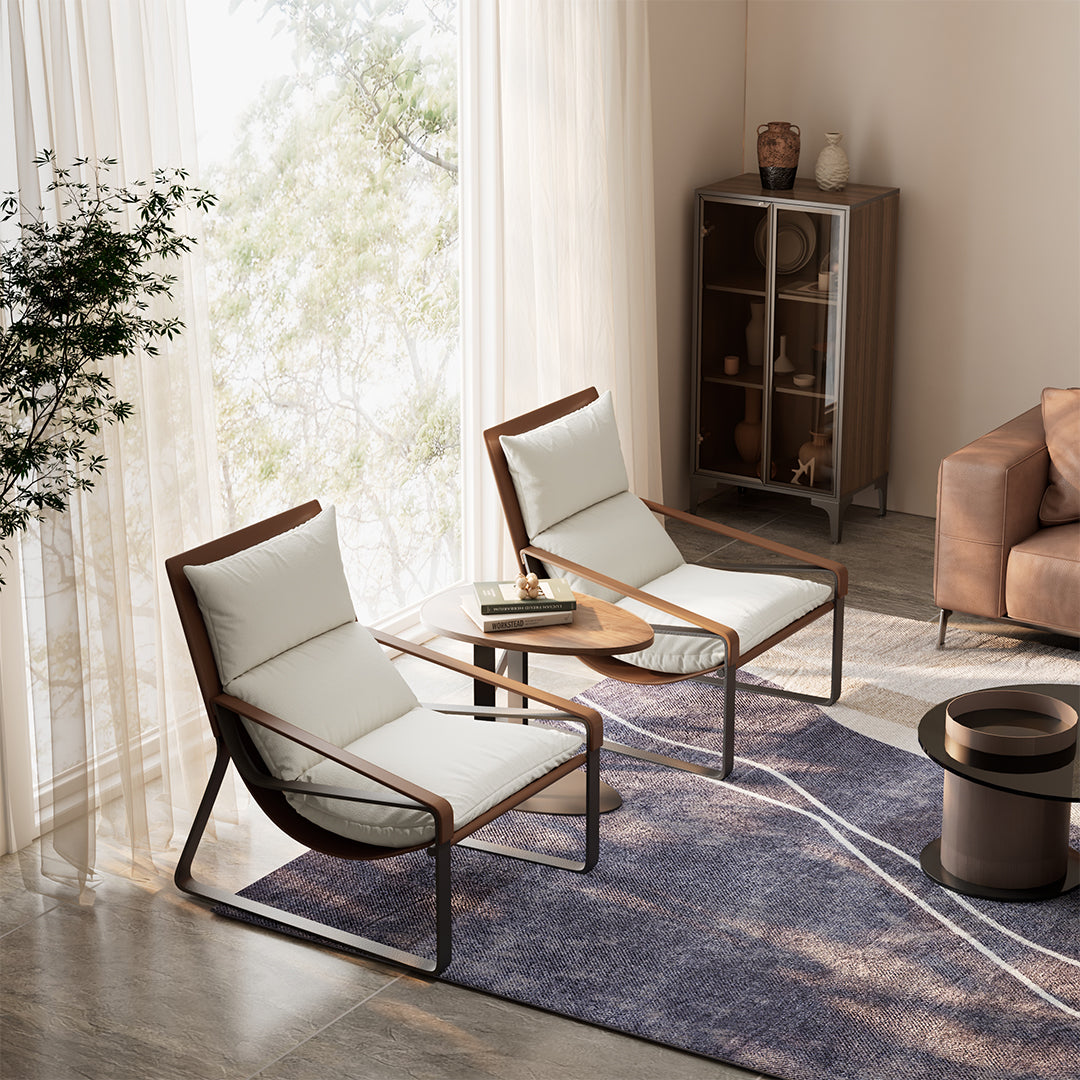 Lounge chair discount in living room