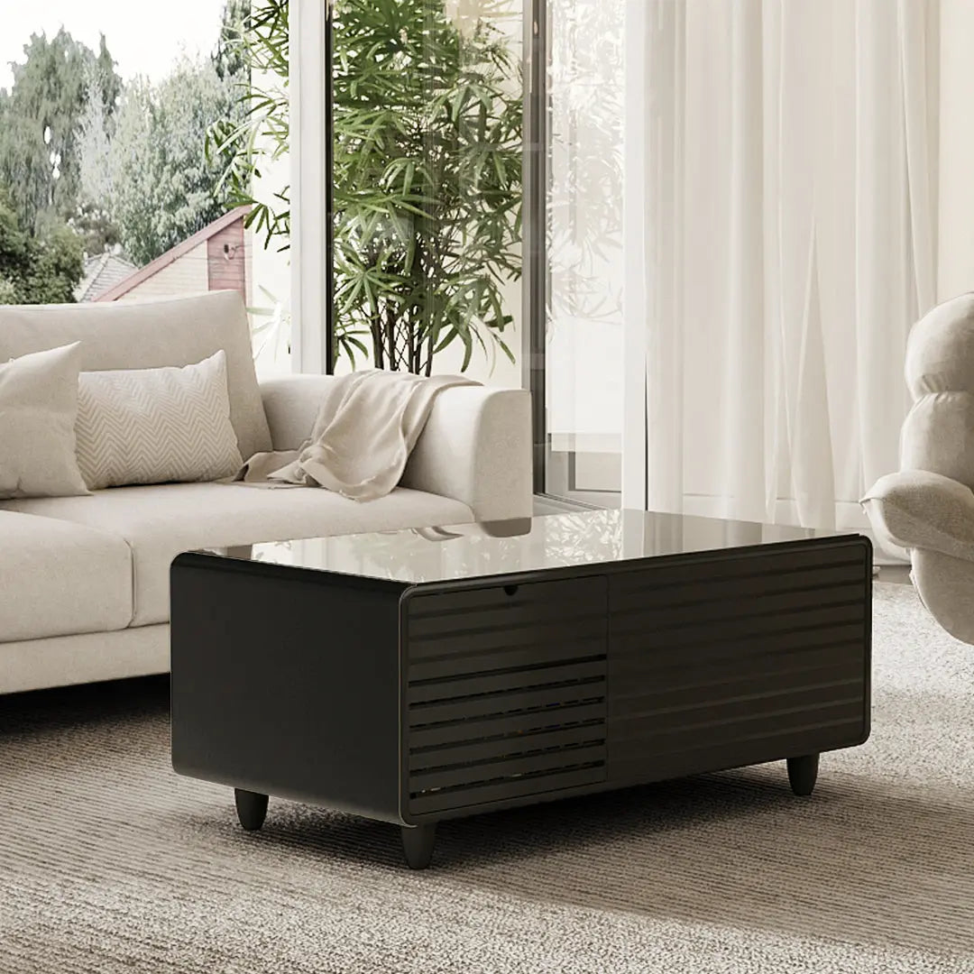 40 Inches Smart Coffee Table with Fridge & Cooler Eureka Ergonomic