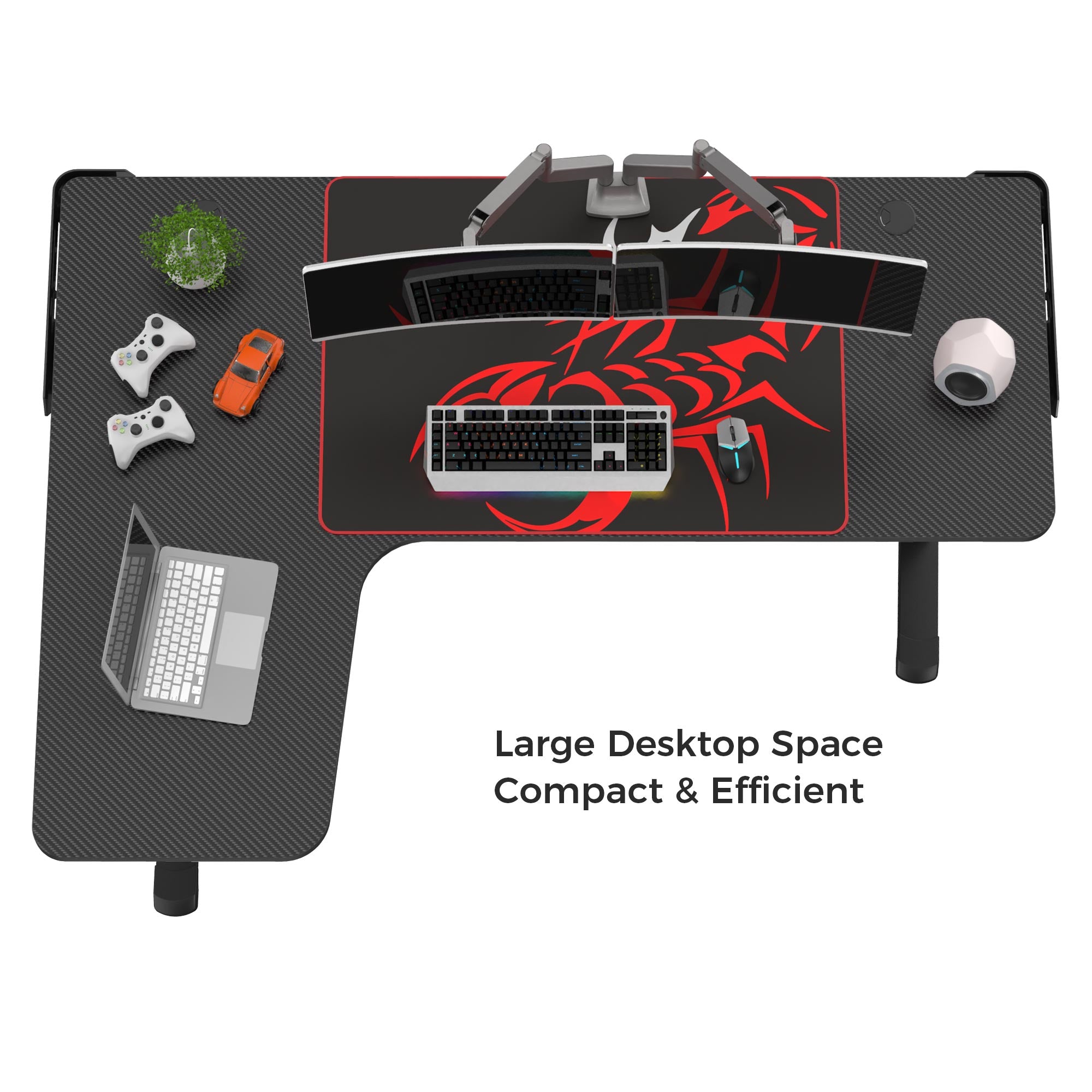 Eureka ergonomic l60 store gaming desk