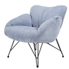 Marco, Lounge Chair, Blue - Blue