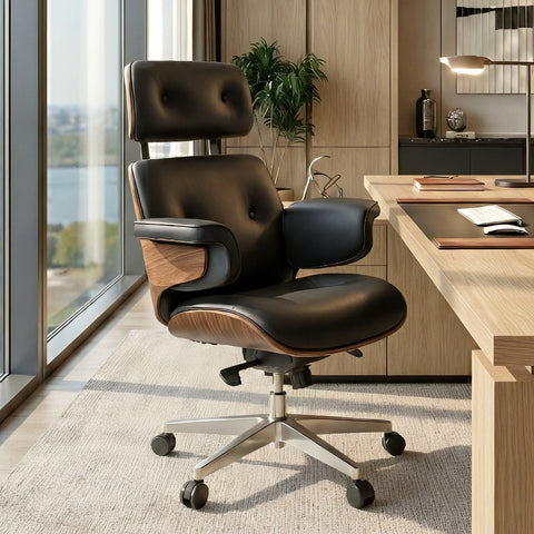 Mathias, Napa Leather Executive Office Chair