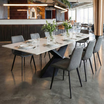 Milo, Dining Side Chairs Set of 2 , Gray