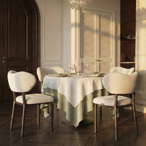 Nibbles, Upholstered Dining Side Chairs Set of 2, White