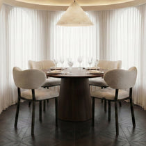 Nibbles, Upholstered Dining Side Chairs Set of 2, White