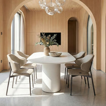 Noble, Upholstered Dining Side Chairs Set of 2, Gray