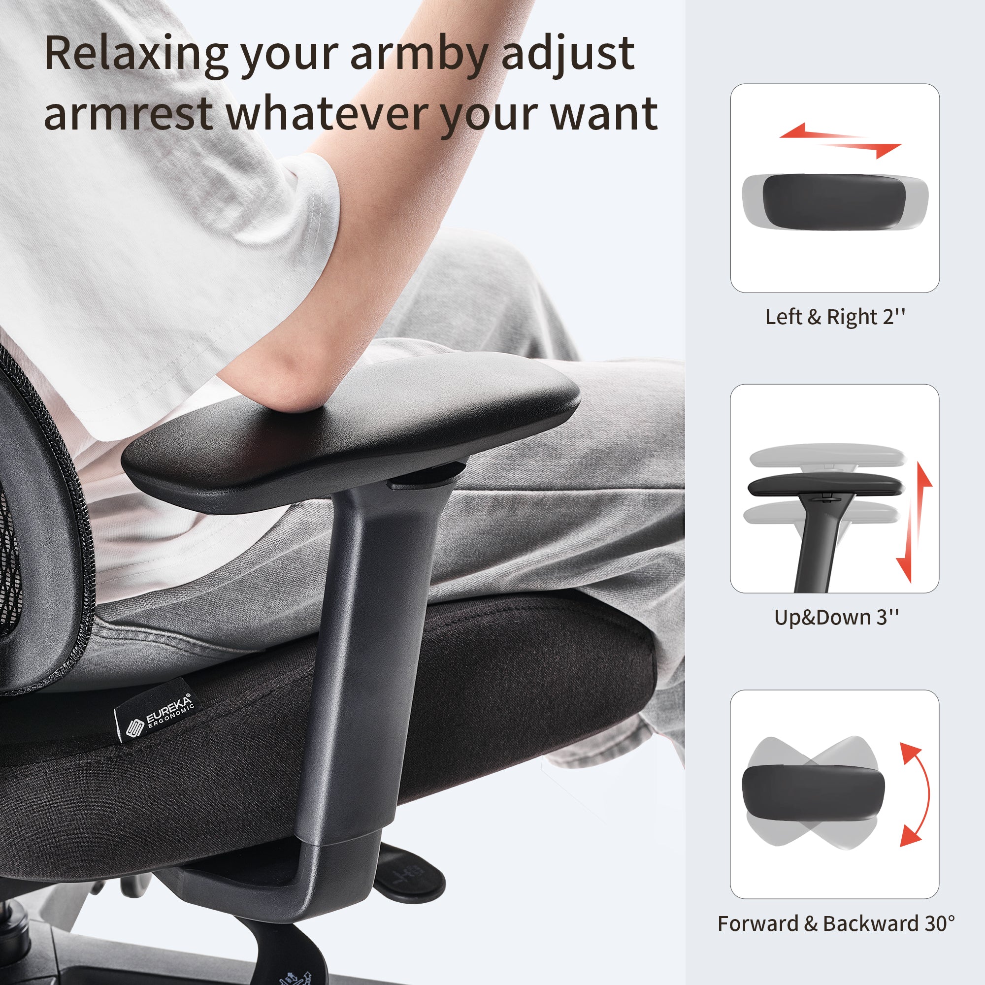 Lumbar Support Chair High Back Home Ergonomic Office Chair