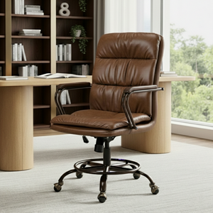 Regal, PU Leather Home Office Chair