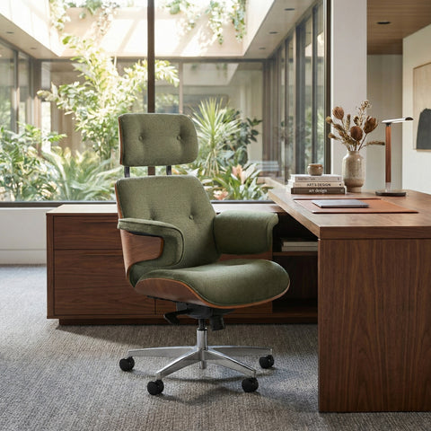 Mathias Soft, Premium Fabric Executive Office Chair