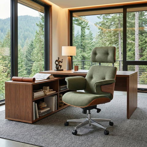 Mathias Soft, Premium Fabric Executive Office Chair