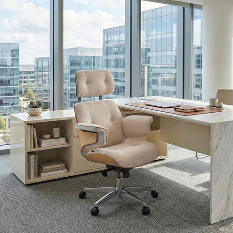 Mathias Soft, Premium Fabric Executive Office Chair