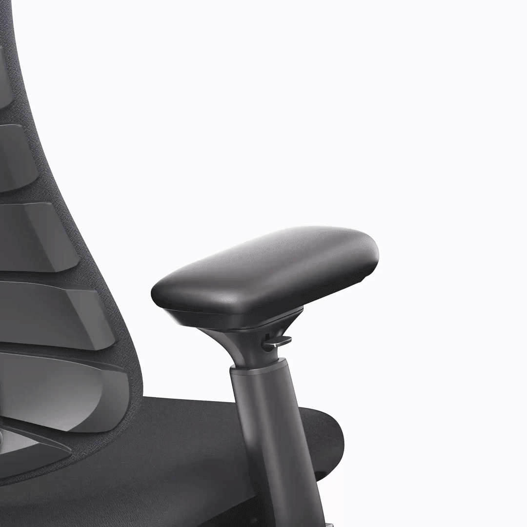 Eureka Ergonomic LiberNovo Omni Pro adjustable armrest detail