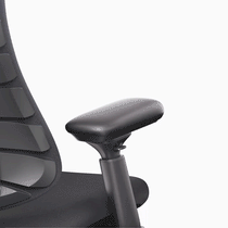 Eureka Ergonomic LiberNovo Omni Pro adjustable armrest detail