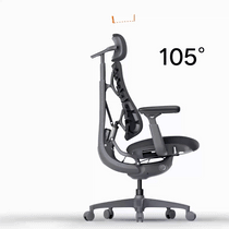 Eureka Ergonomic LiberNovo Omni recline angle graphic