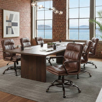 Regal, PU Leather Home Office Chair