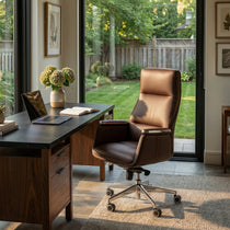 Royal II, Silicone & Leather Executive Ergonomic Office Chair