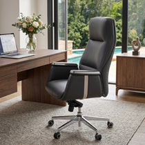 Royal II, Silicone & Leather Executive Ergonomic Office Chair
